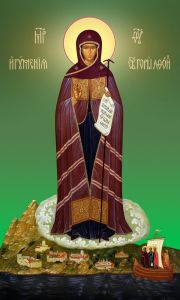 Рукописная Афонская икона 