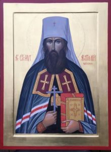 Рукописная икона Анатолий Одесский