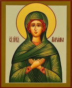 Рукописная икона Мариамна
