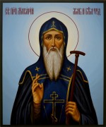 Рукописная икона Макарий Жабынский