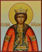 Рукописная икона Дмитрий Димитрий Угличский